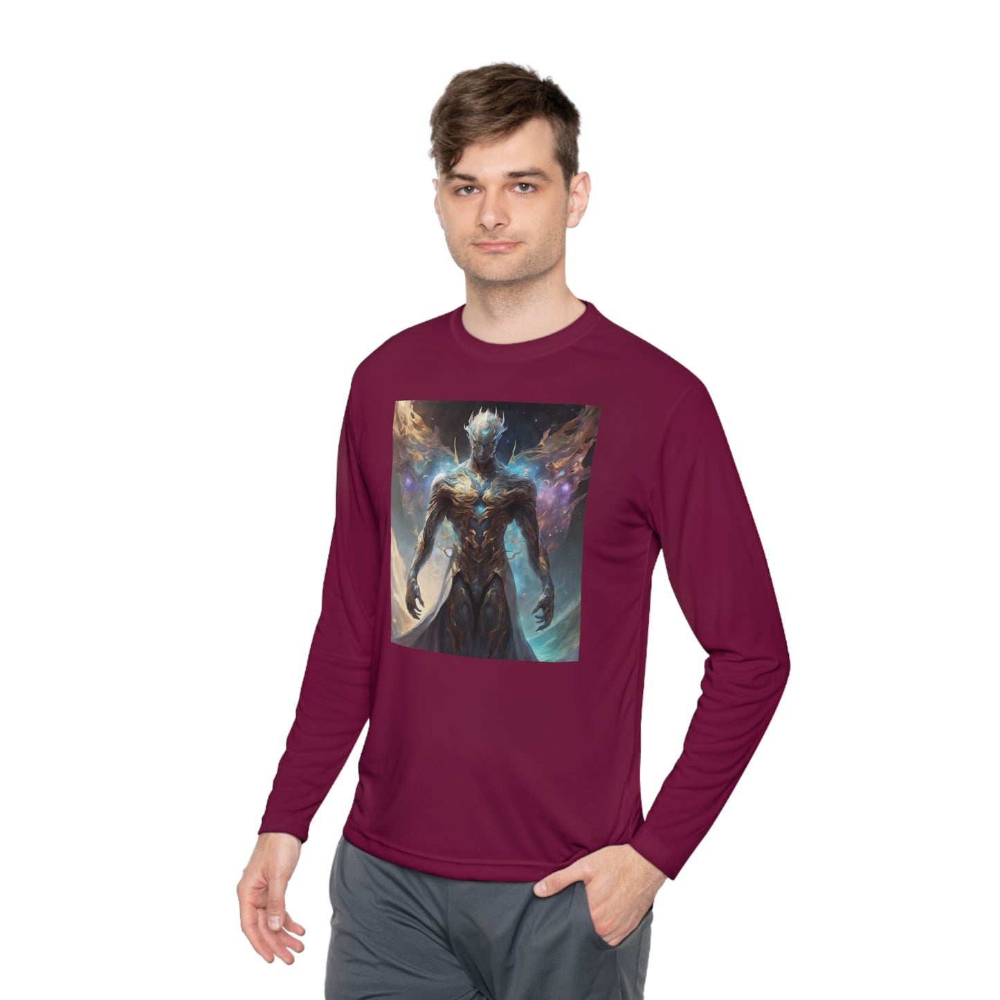 Unisex Lightweight Long Sleeve Tee Celestial Hope
