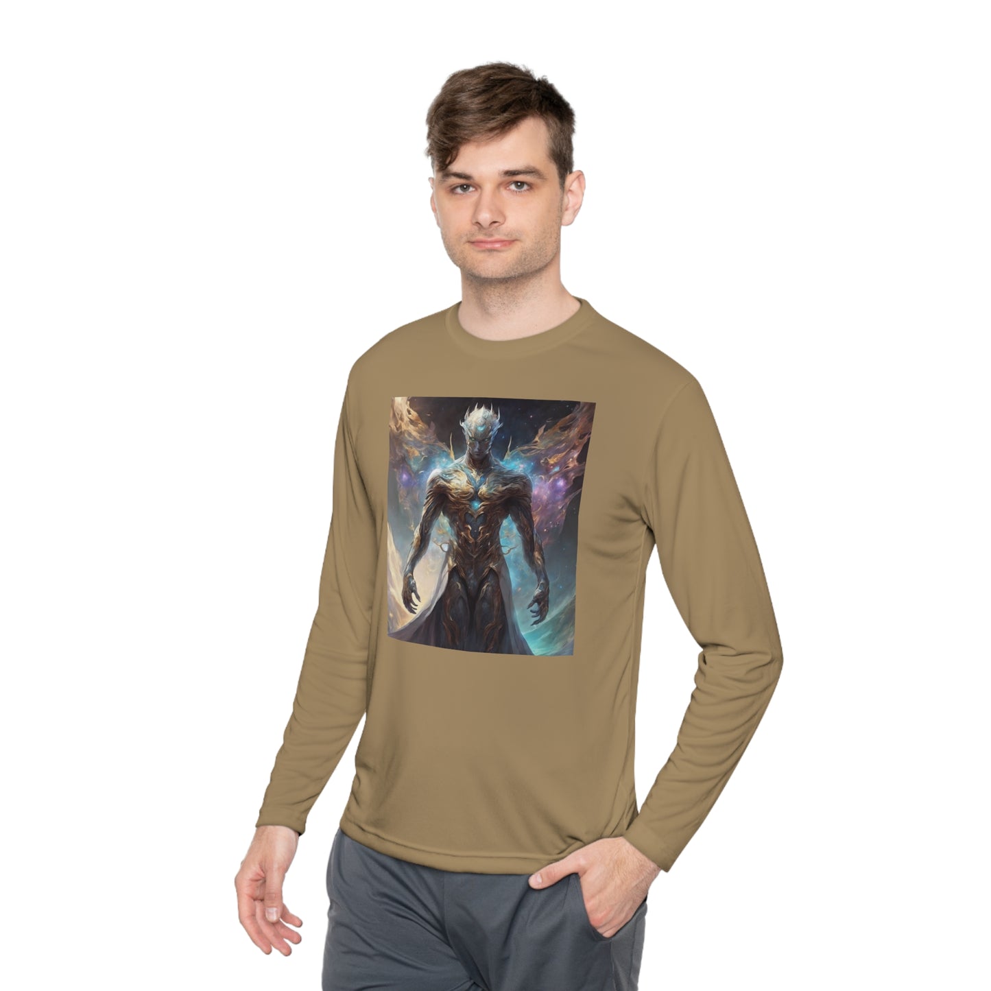 Unisex Lightweight Long Sleeve Tee Celestial Hope