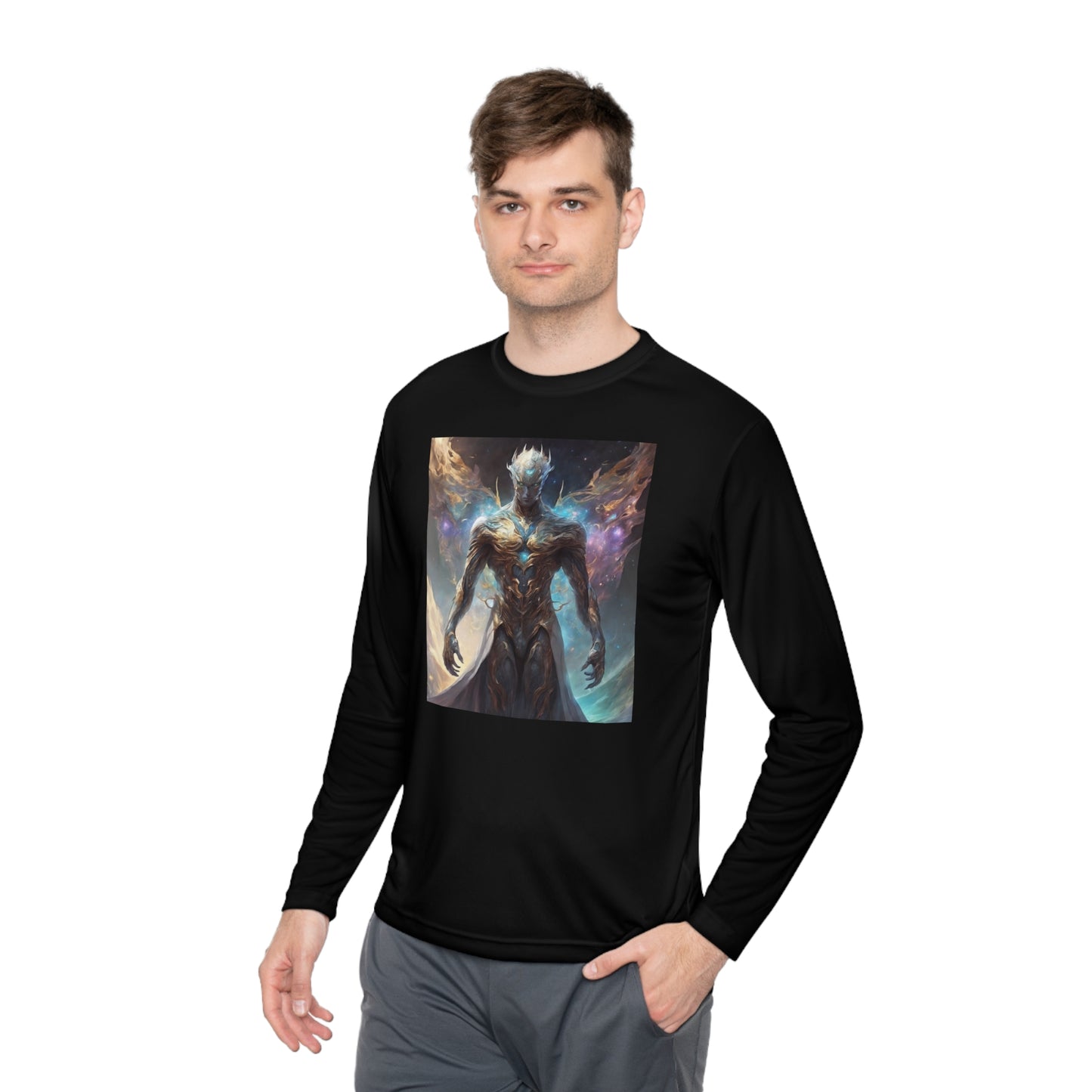 Unisex Lightweight Long Sleeve Tee Celestial Hope