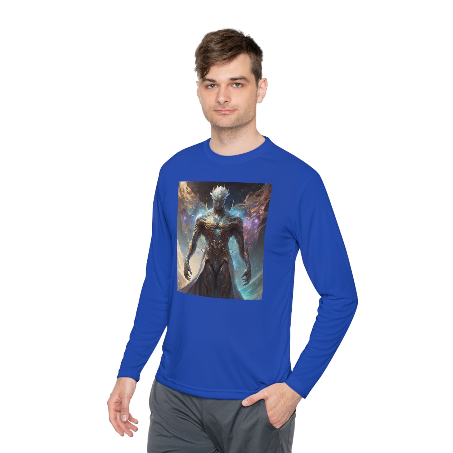 Unisex Lightweight Long Sleeve Tee Celestial Hope