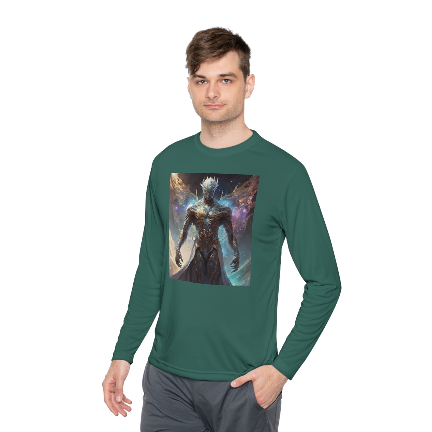 Unisex Lightweight Long Sleeve Tee Celestial Hope