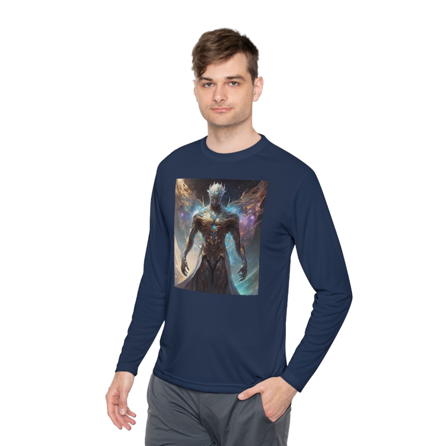 Unisex Lightweight Long Sleeve Tee Celestial Hope