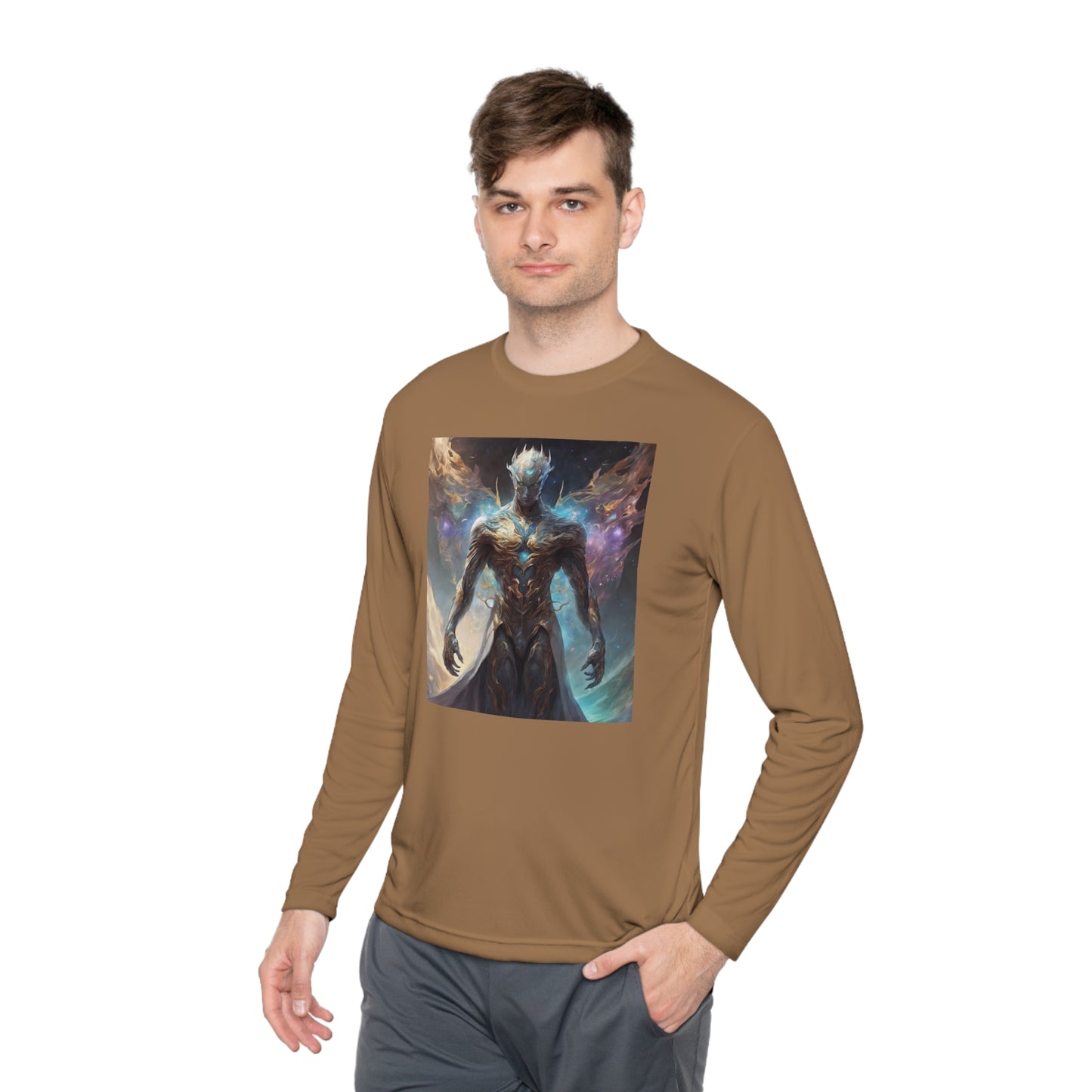 Unisex Lightweight Long Sleeve Tee Celestial Hope