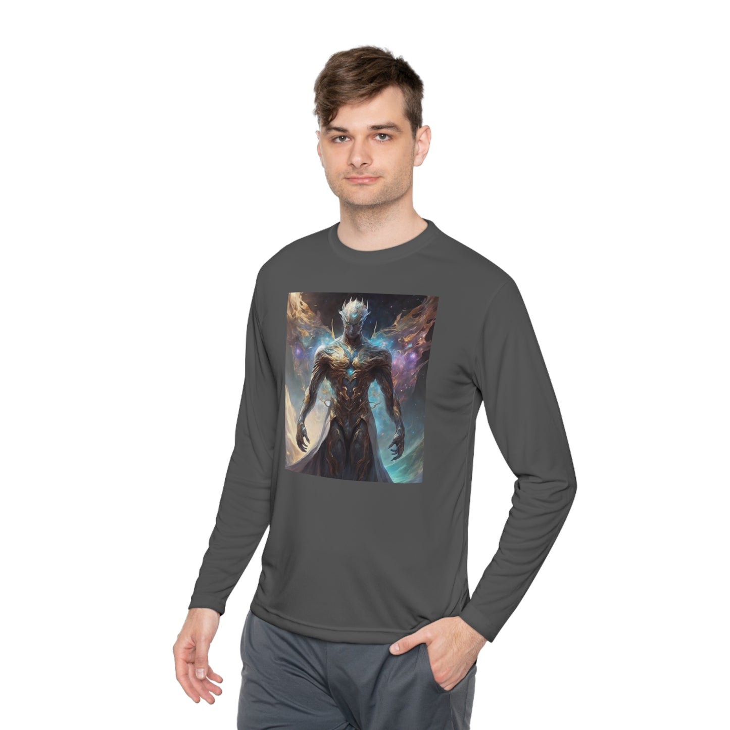 Unisex Lightweight Long Sleeve Tee Celestial Hope