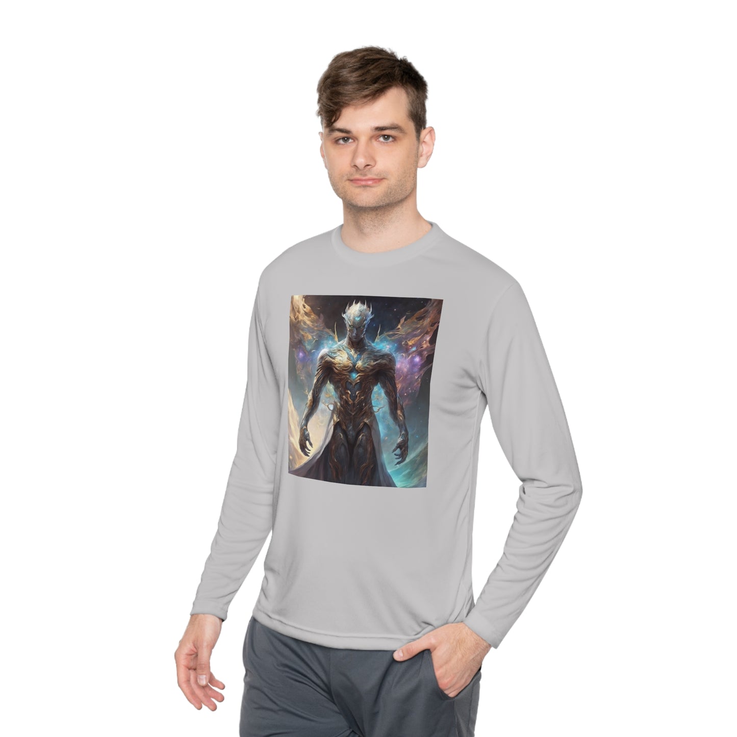 Unisex Lightweight Long Sleeve Tee Celestial Hope