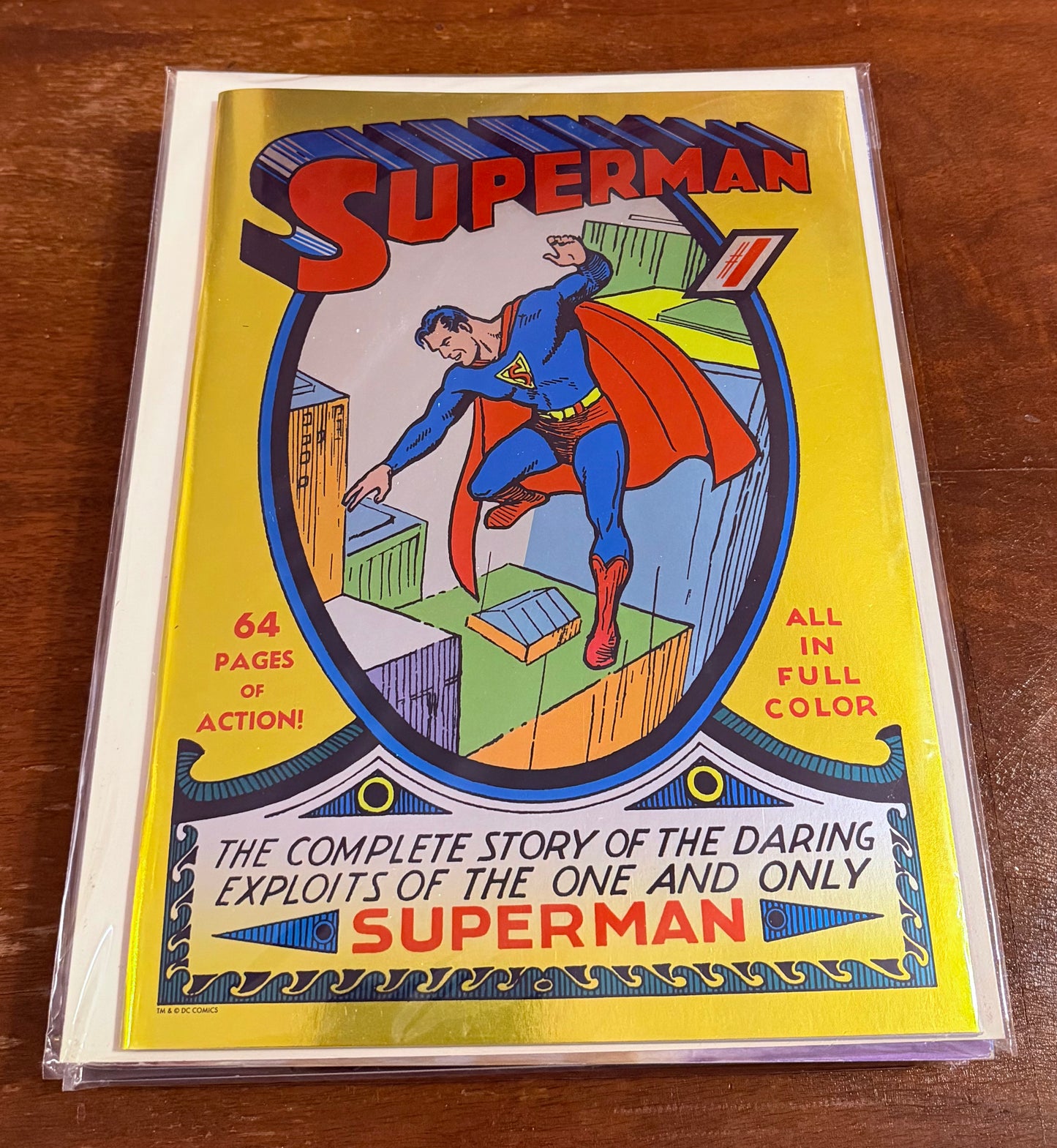Action Comics #1 Facsimile. Superman #1 Reg & Foil Facsimile. 3 Books Lot