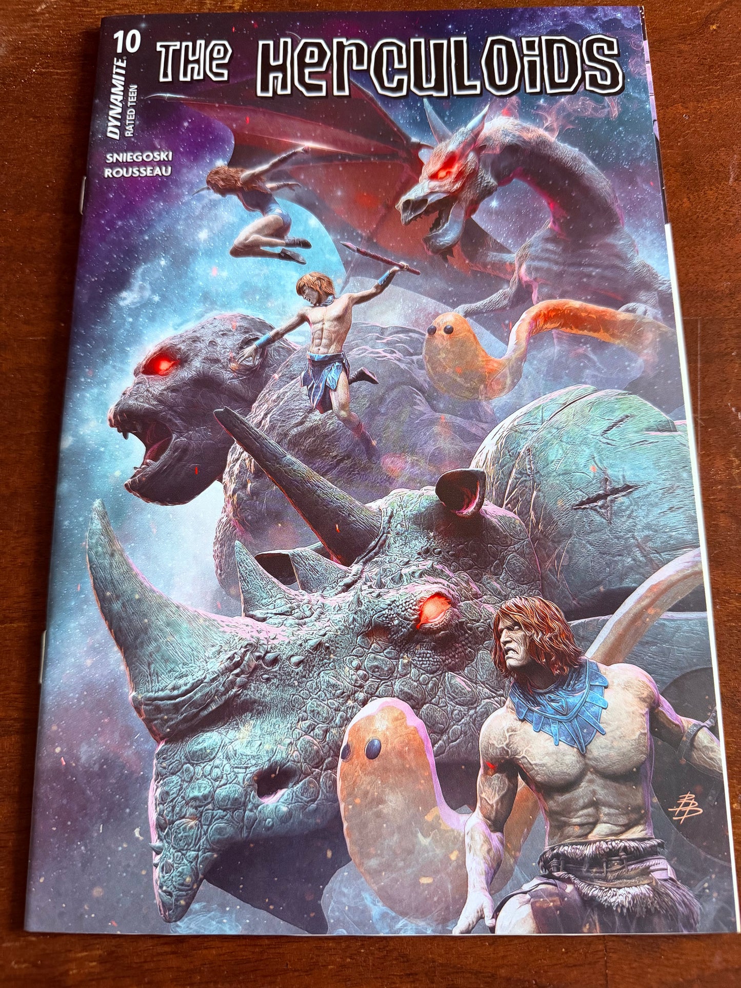 The Herculoids #1–10 Complete Set + Variants (Dynamite) Hanna-Barbera Classic | Bjorn Barends Covers | 14 Total Issues