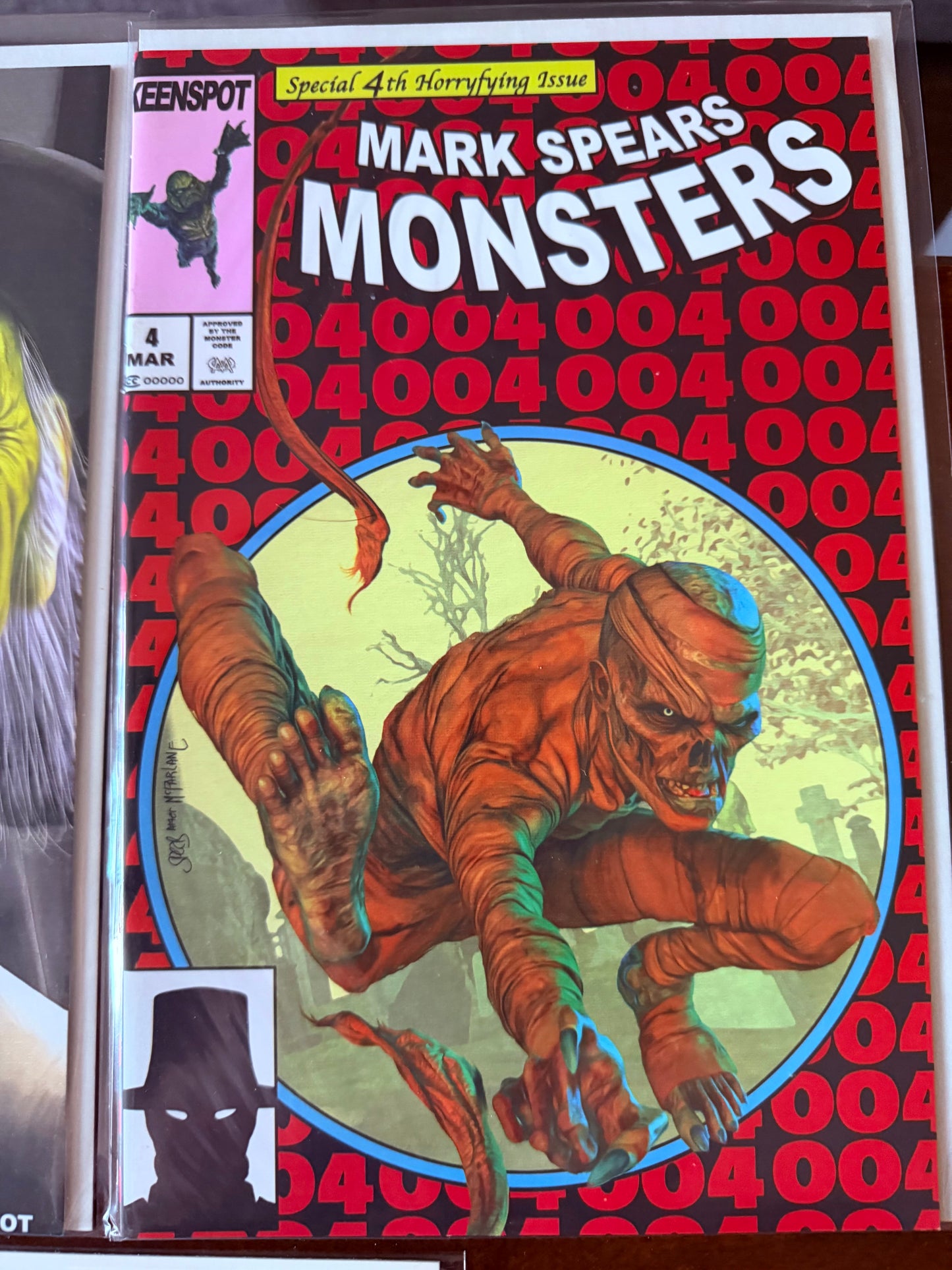 Mark Spears Monsters #4 CVR A + CVR B + CVR D + CVR E