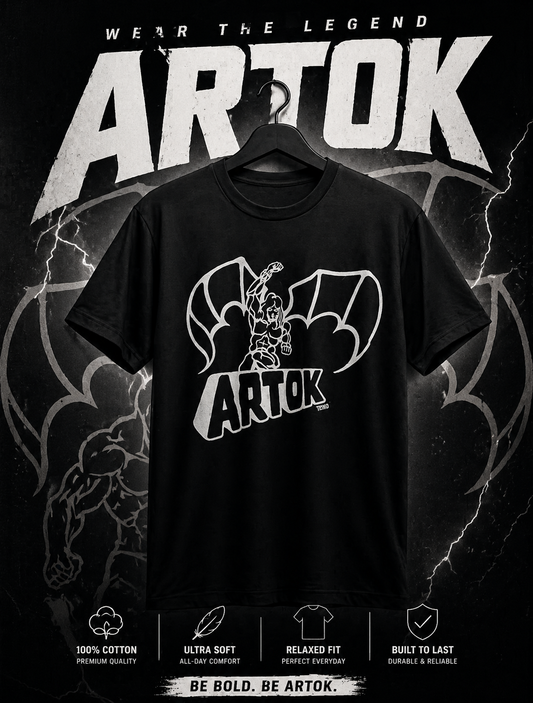 Rock Vintage T-shirt Artok Logo men’s