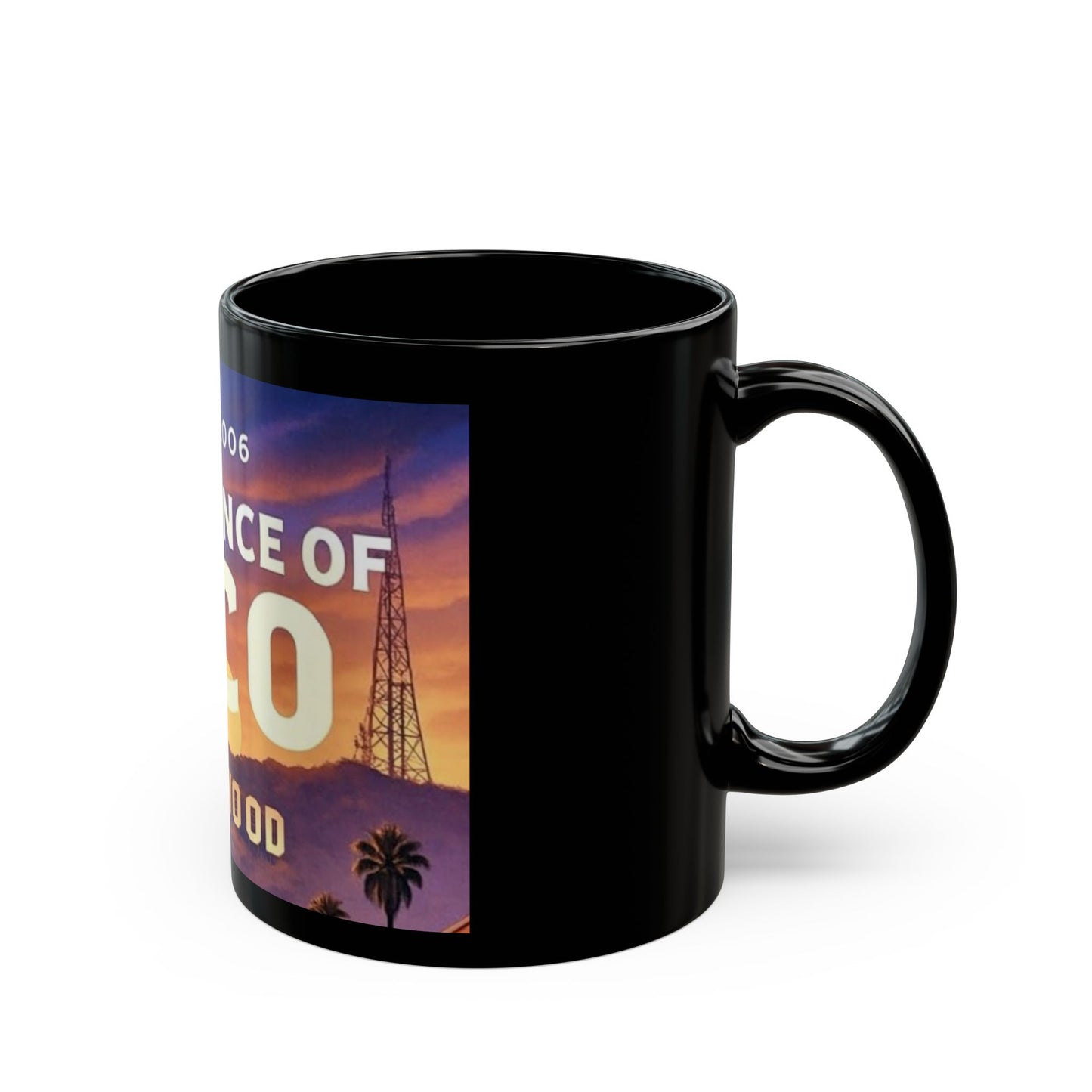 Hollywood Tribute Black Mug - The Prince of Pico Design (11oz & 15oz)