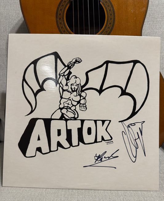 Signed Vintage vinyl record Artok 1983