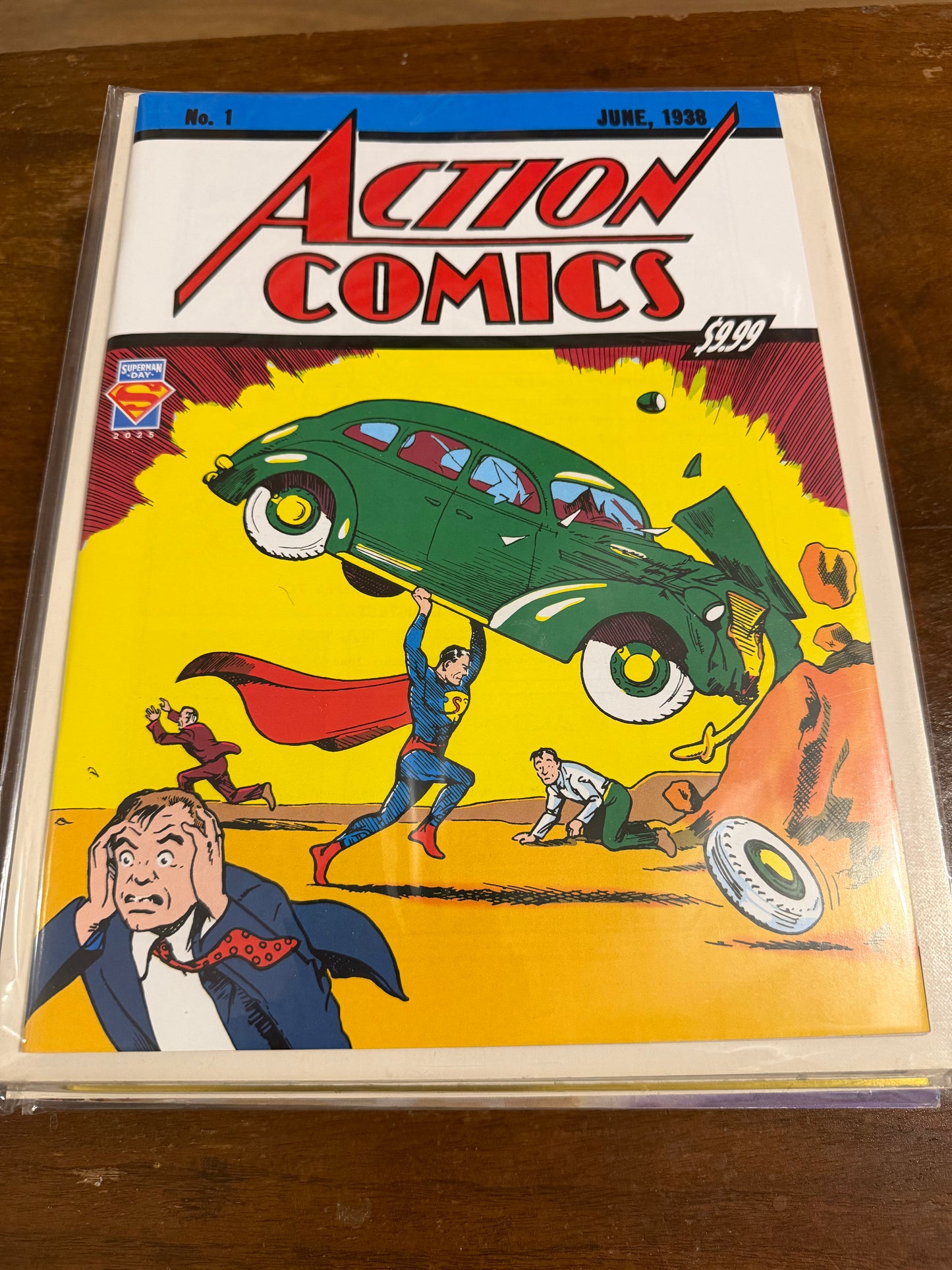 Action Comics #1 Facsimile. Superman #1 Reg & Foil Facsimile. 3 Books Lot