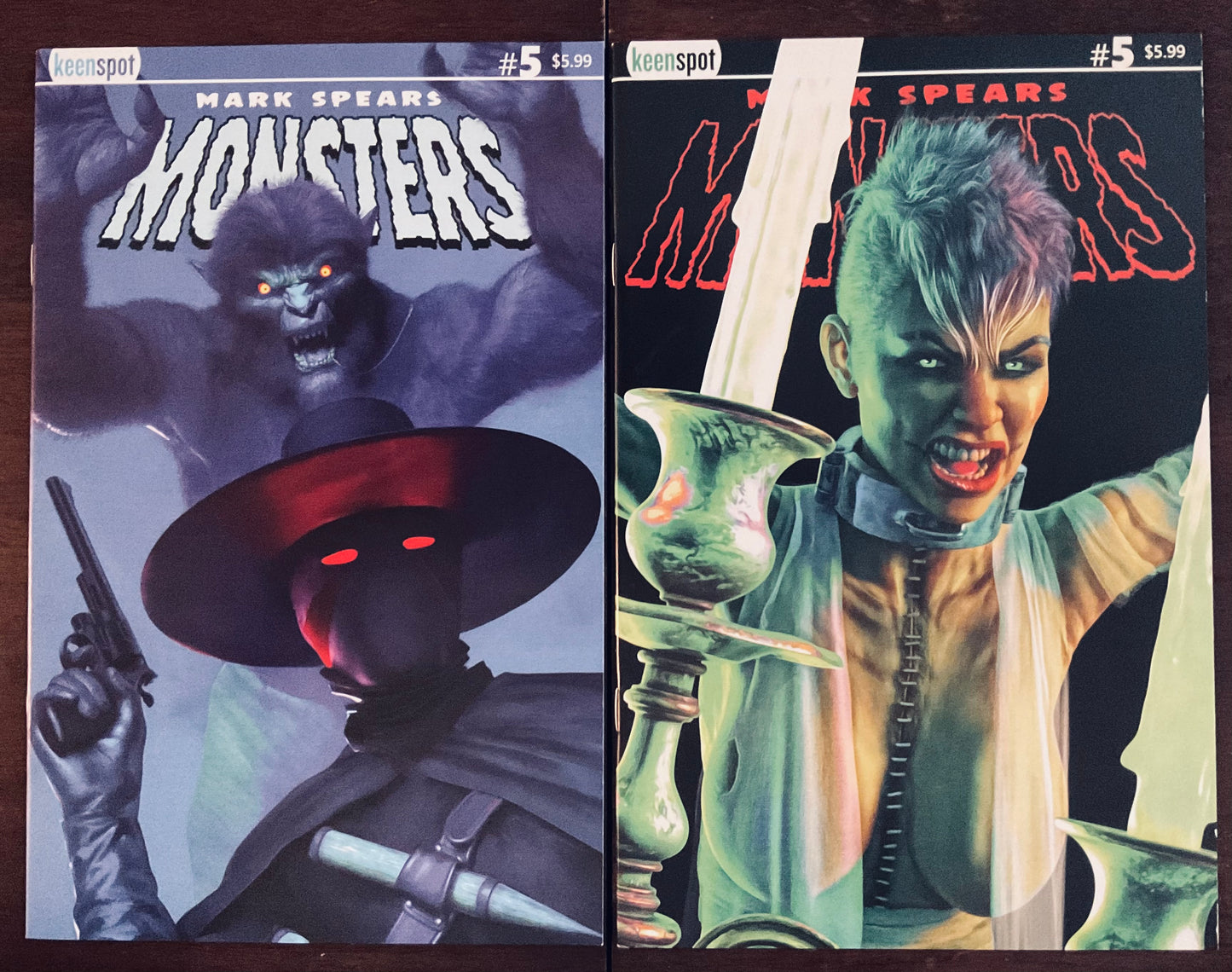 Mark Spears Monsters #5 CVR A + CVR B + CVR C