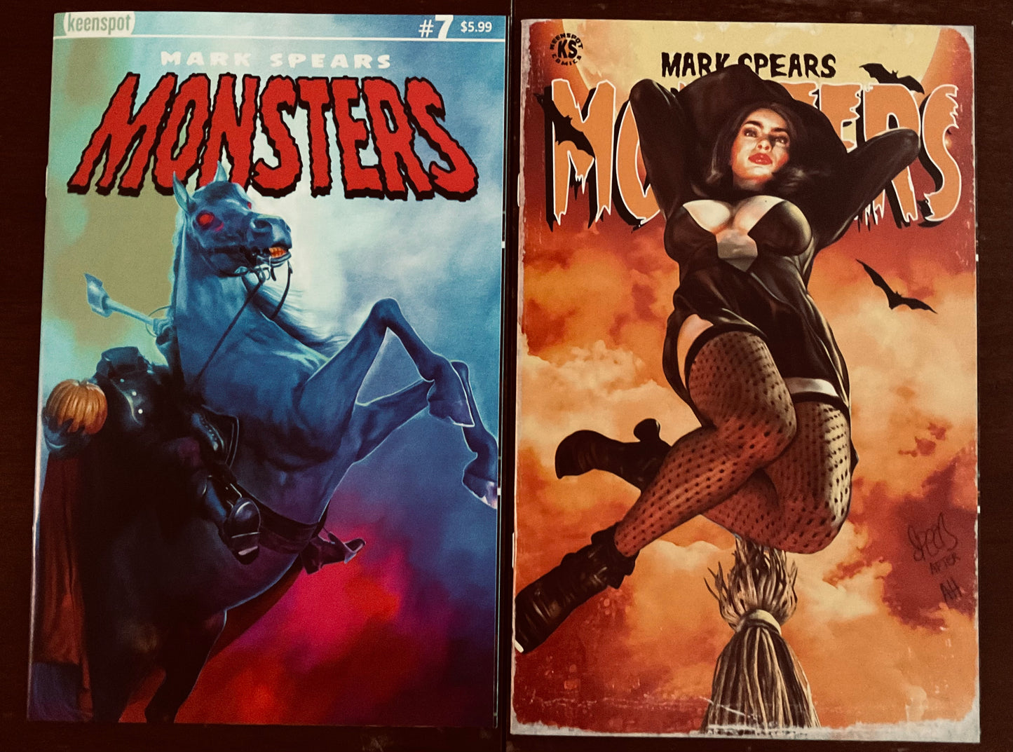 Mark Spears Monsters #7 CVR A + CVR B + CVR C