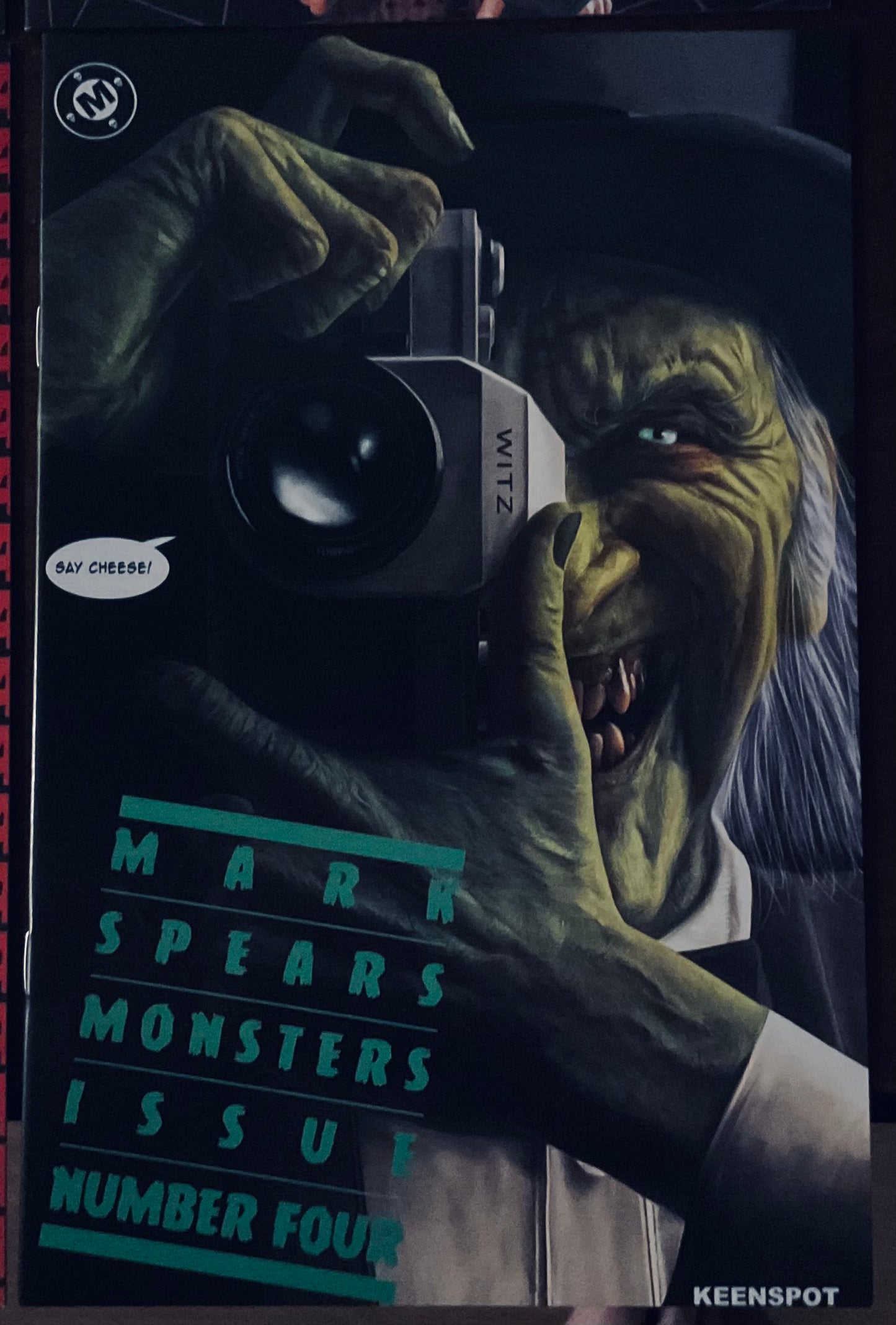 Mark Spears Monsters #4 CVR A + CVR B + CVR D + CVR E