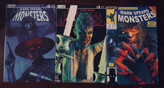 Mark Spears Monsters #5 CVR A + CVR B + CVR C