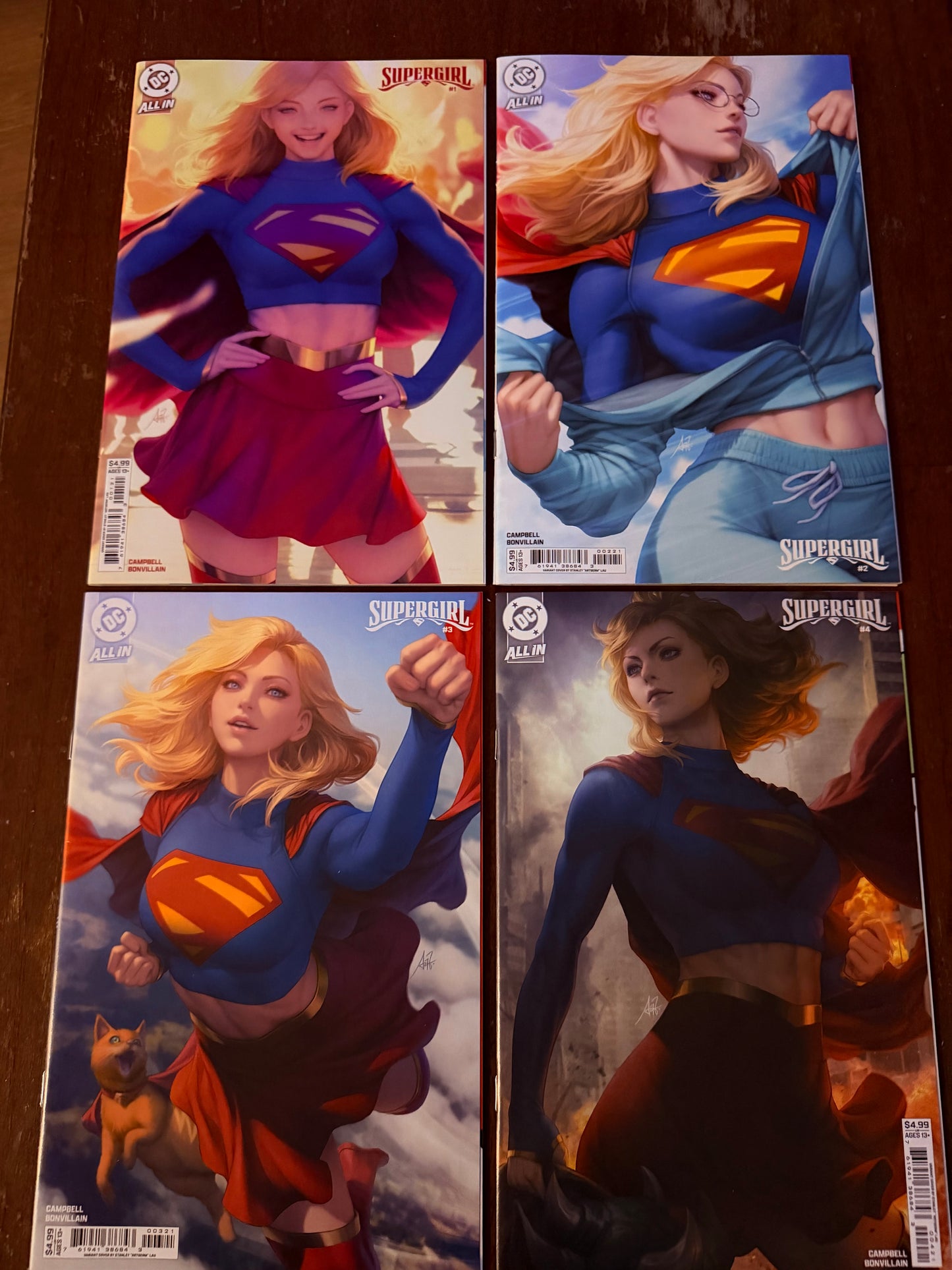 Supergirl #1 - #2 + Artgerm Variants (1-4) (2025)