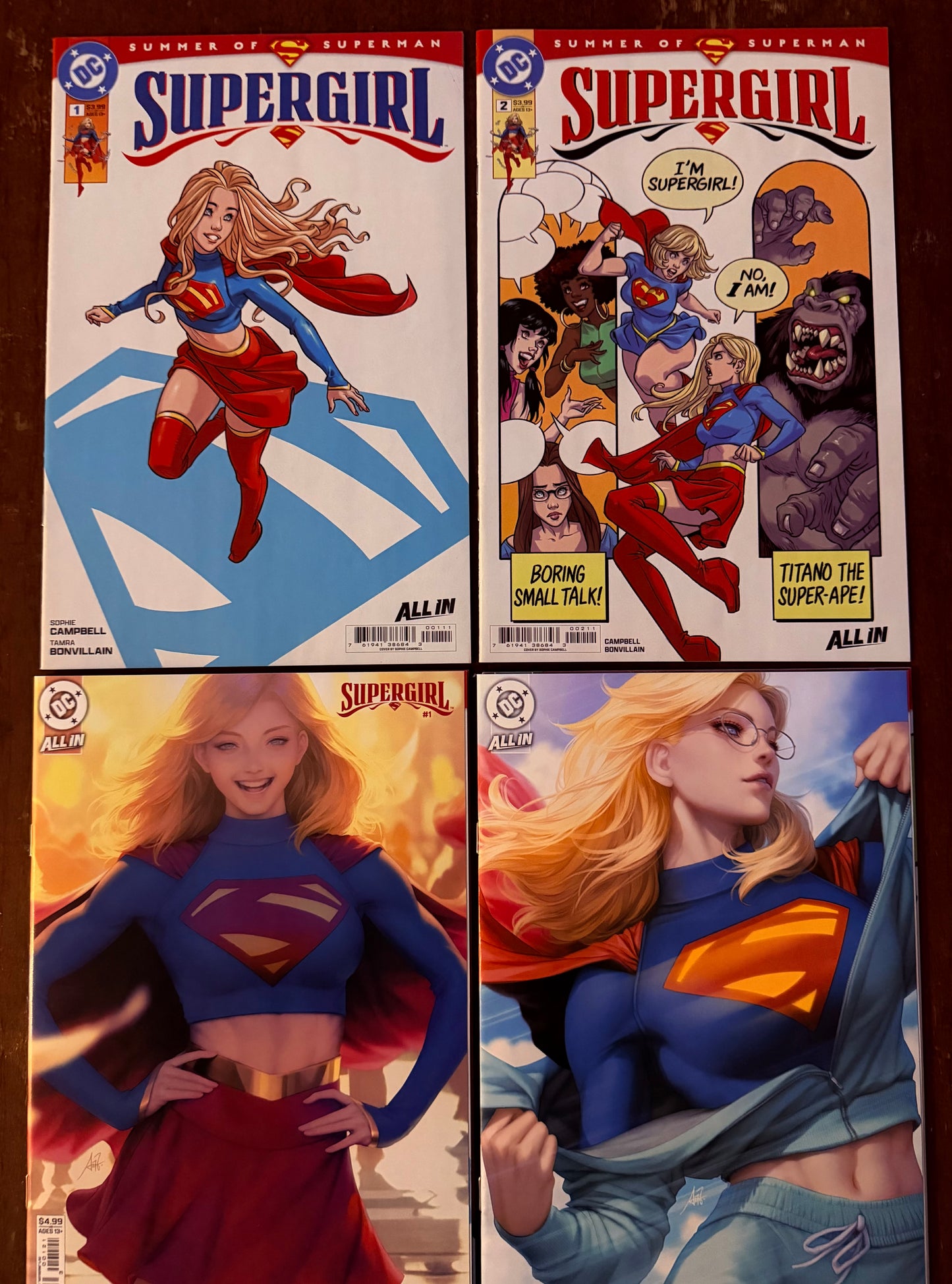 Supergirl #1 - #2 + Artgerm Variants (1-4) (2025)