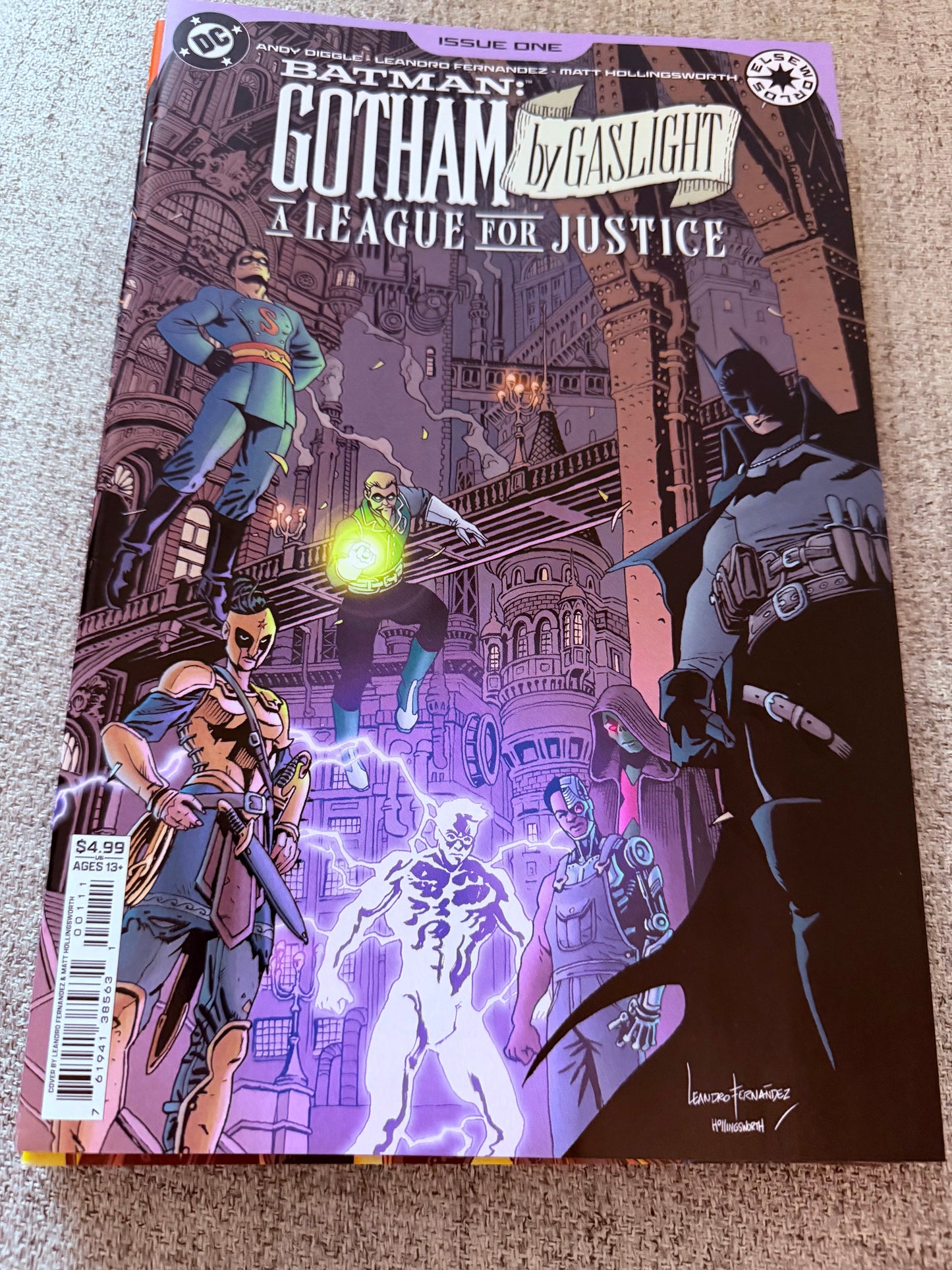 Batman Gotham by Gaslight: League For Justice #1-6 + 2 variants