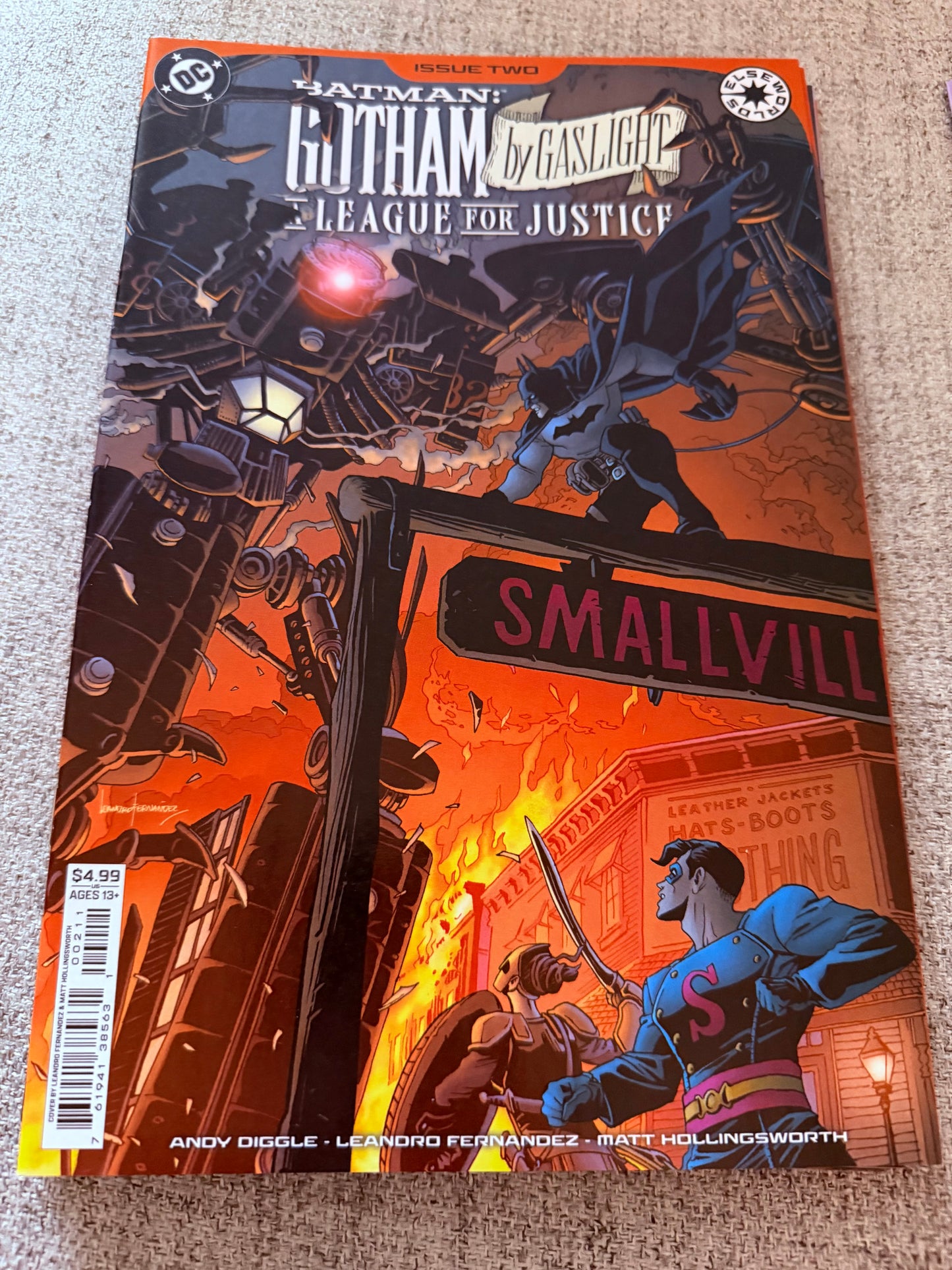Batman Gotham by Gaslight: League For Justice #1-6 + 2 variants