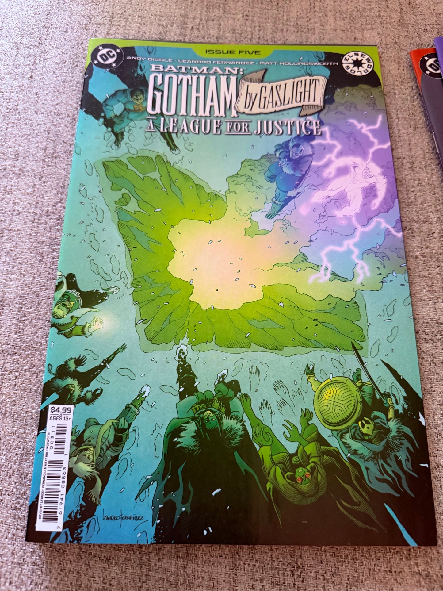 Batman Gotham by Gaslight: League For Justice #1-6 + 2 variants