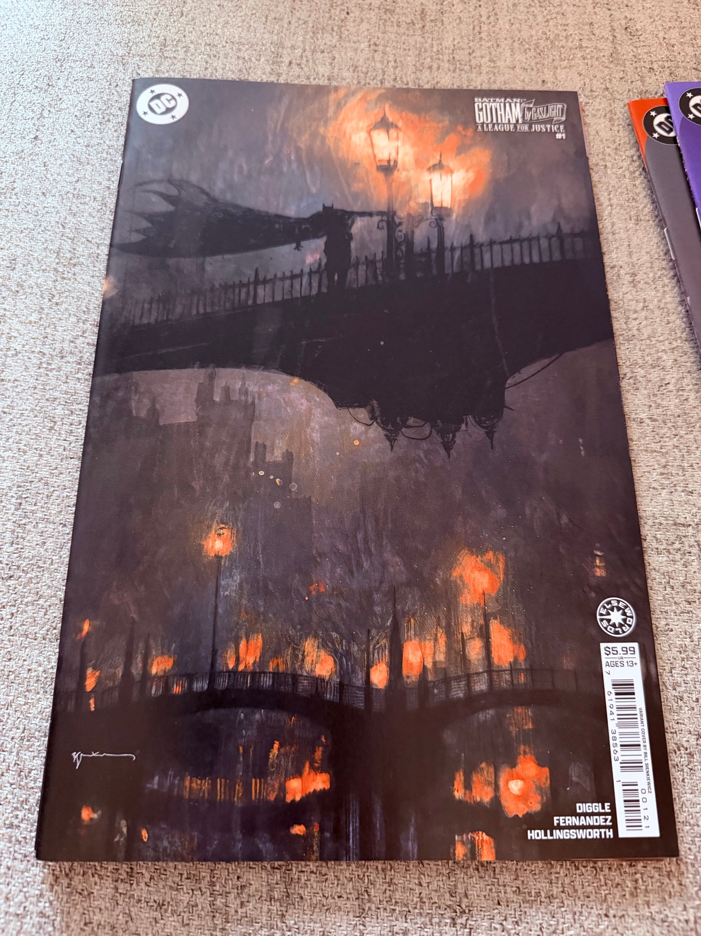 Batman Gotham by Gaslight: League For Justice #1-6 + 2 variants