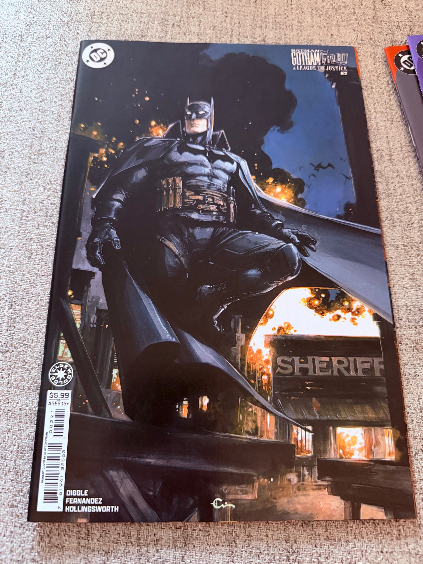 Batman Gotham by Gaslight: League For Justice #1-6 + 2 variants