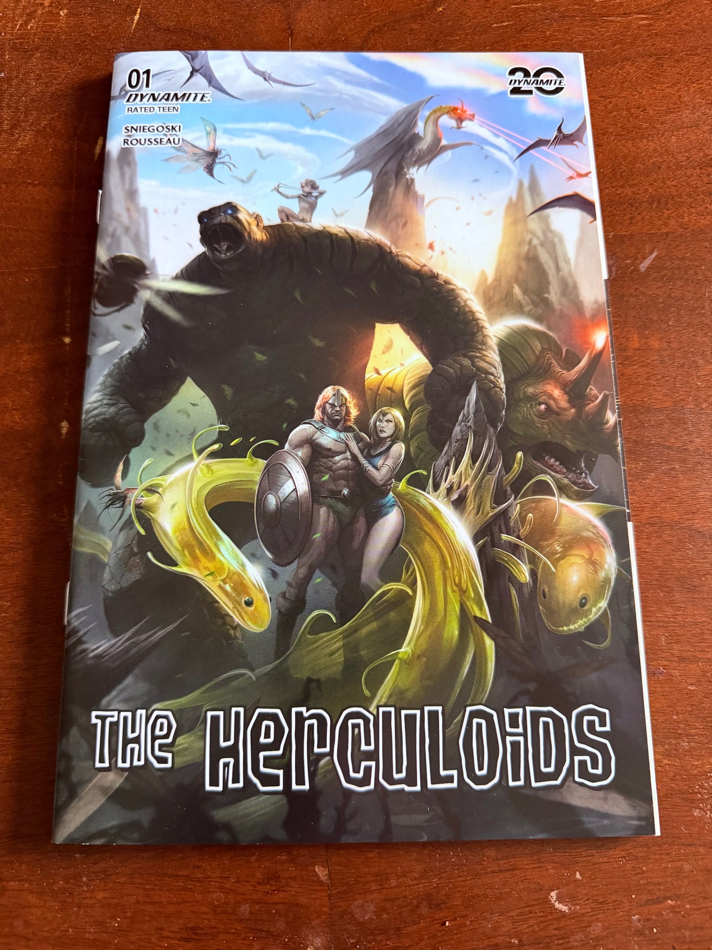 The Herculoids #1–10 Complete Set + Variants (Dynamite) Hanna-Barbera Classic | Bjorn Barends Covers | 14 Total Issues