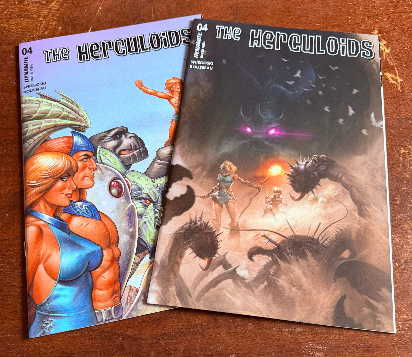 The Herculoids #1–10 Complete Set + Variants (Dynamite) Hanna-Barbera Classic | Bjorn Barends Covers | 14 Total Issues