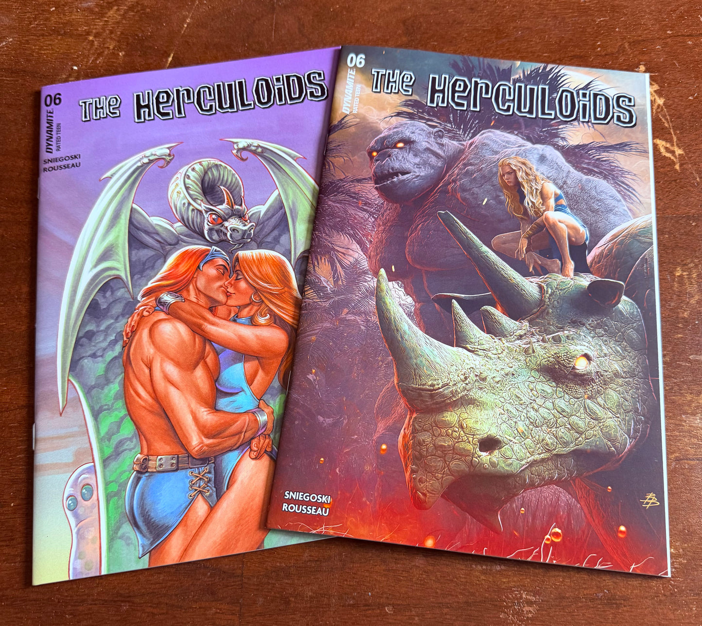 The Herculoids #1–10 Complete Set + Variants (Dynamite) Hanna-Barbera Classic | Bjorn Barends Covers | 14 Total Issues