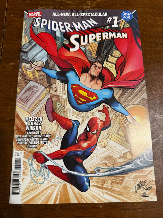 Spiderman Superman #1 2026 plus 3 Variants