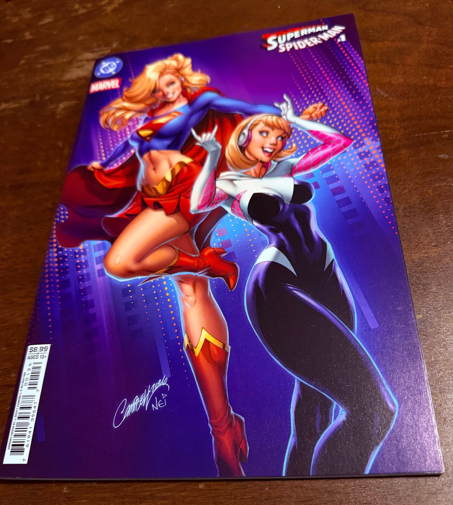 Superman Spiderman #1 Plus 4 Key Variants